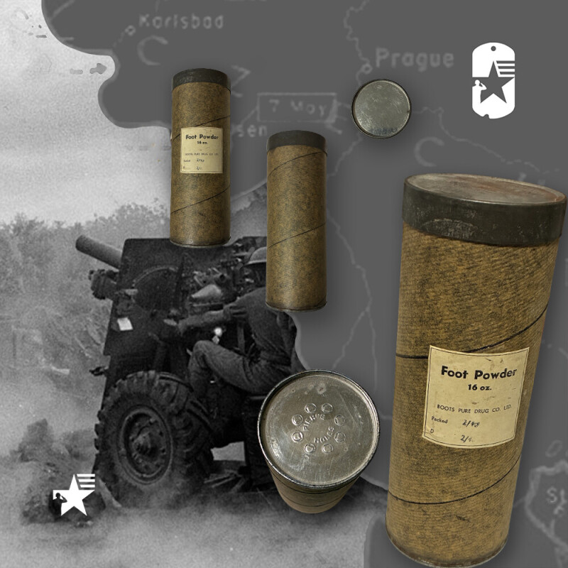 Originální britský zásyp na nohy FOOT POWDER